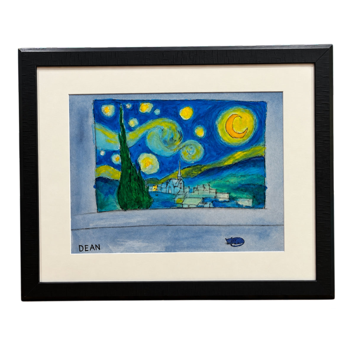 Nap Under the Starry Night