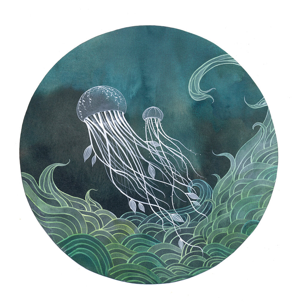 happiness comes in waves