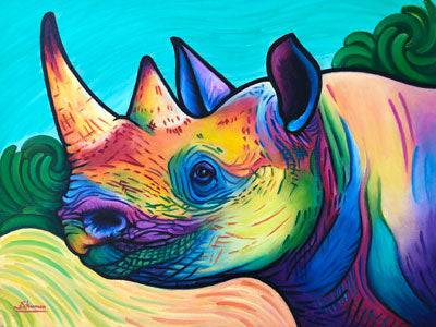 Rainbow Rhino