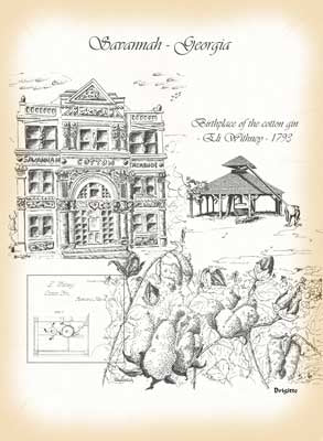 Cotton History Poster