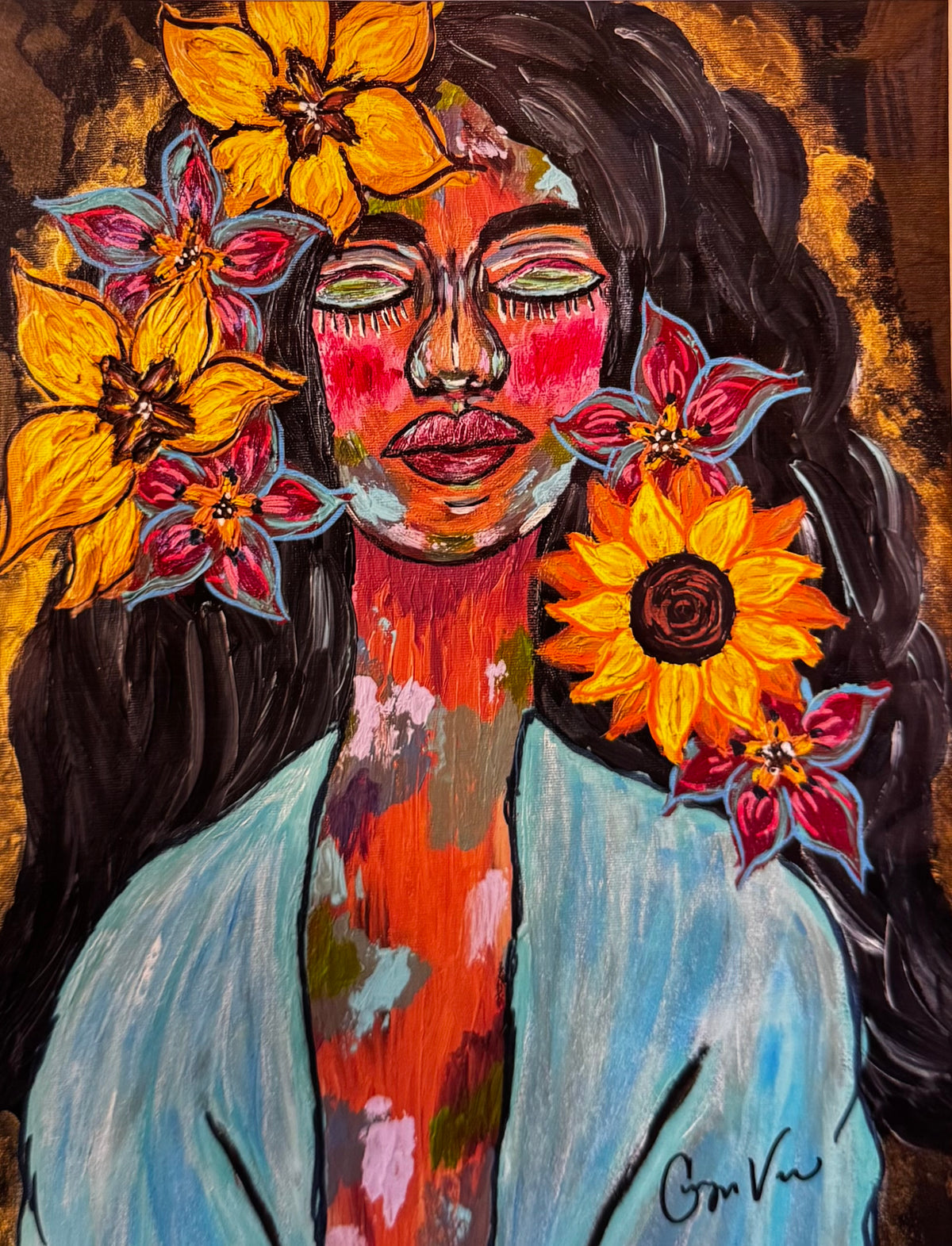 She Carries all Her Suns