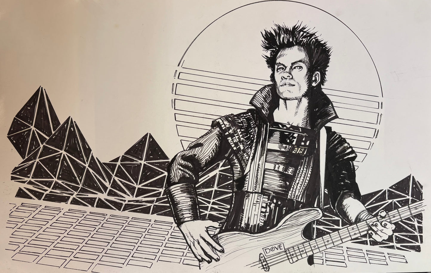 "Gordon" Mag. Cover art (Sting)
