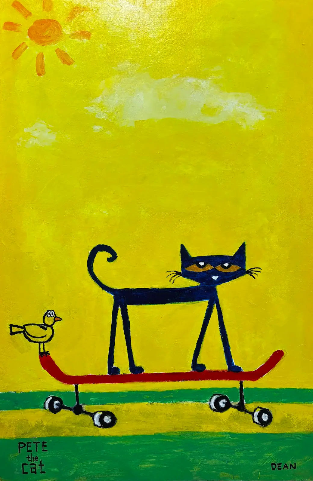 Hitchin ' a Ride Skateboard (#2816)