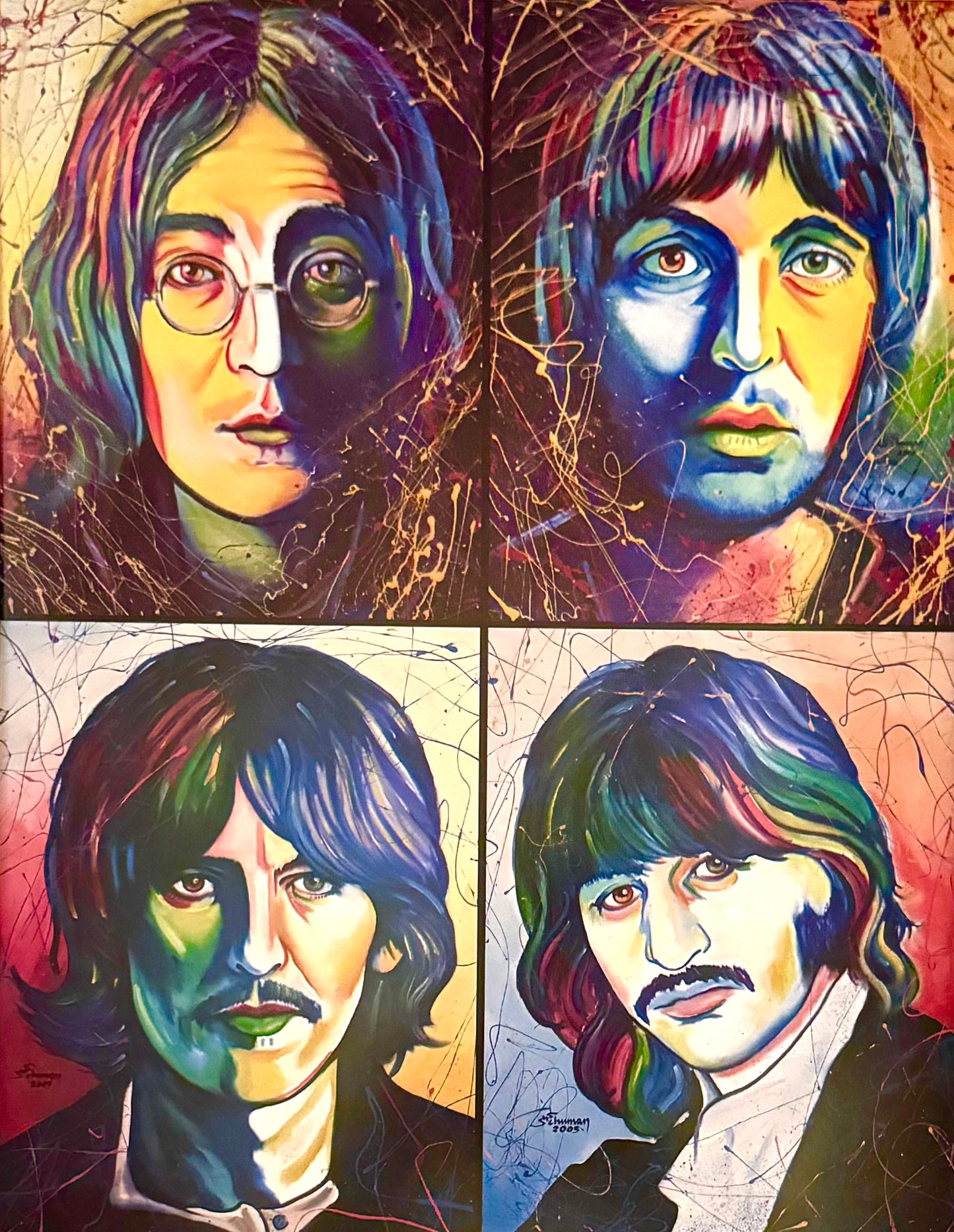 4 Beatles