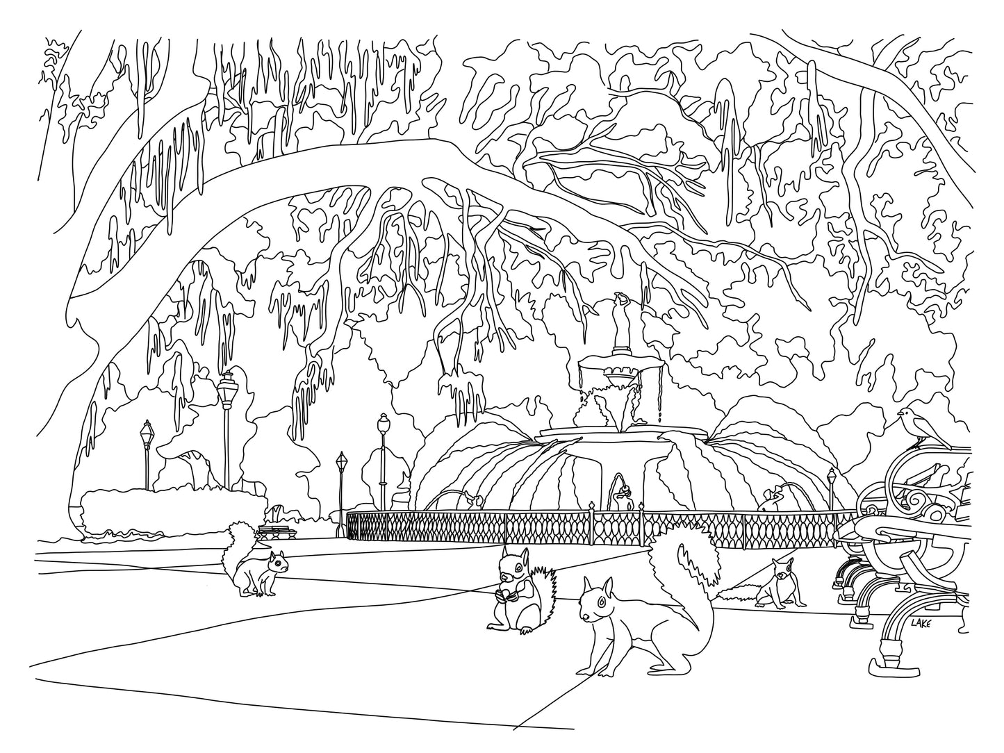 Forsythe Squirrels