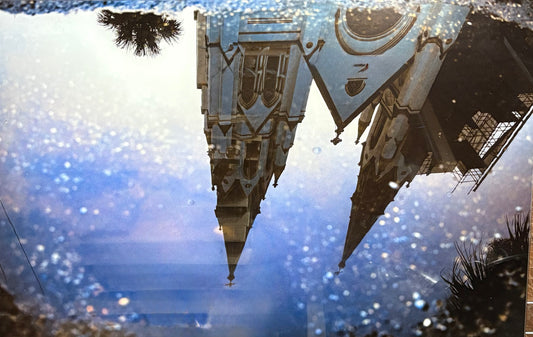 Reflection of Cathedral at 3am