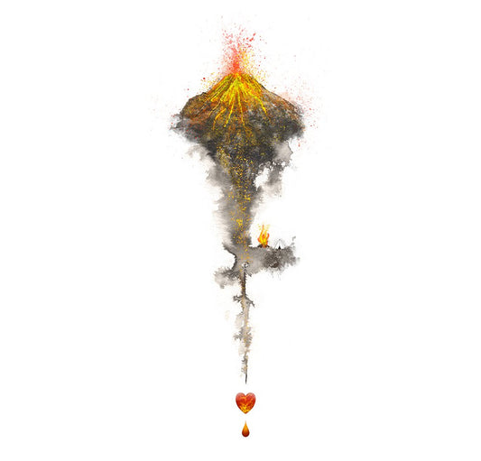 blazing a trail (fire)