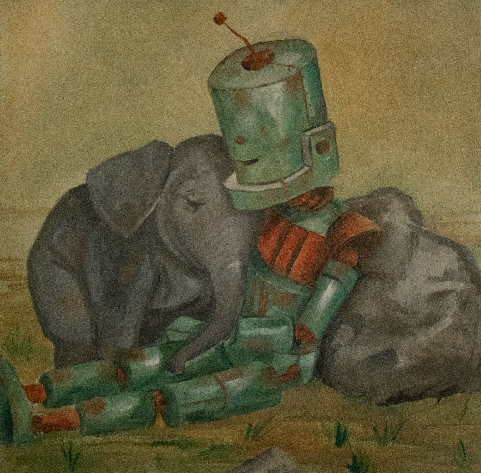 Comfort Hug Bot – A.T. Hun Gallery