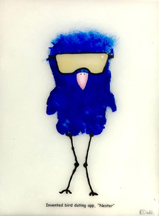 Invented Bird Dating App, “Nester”