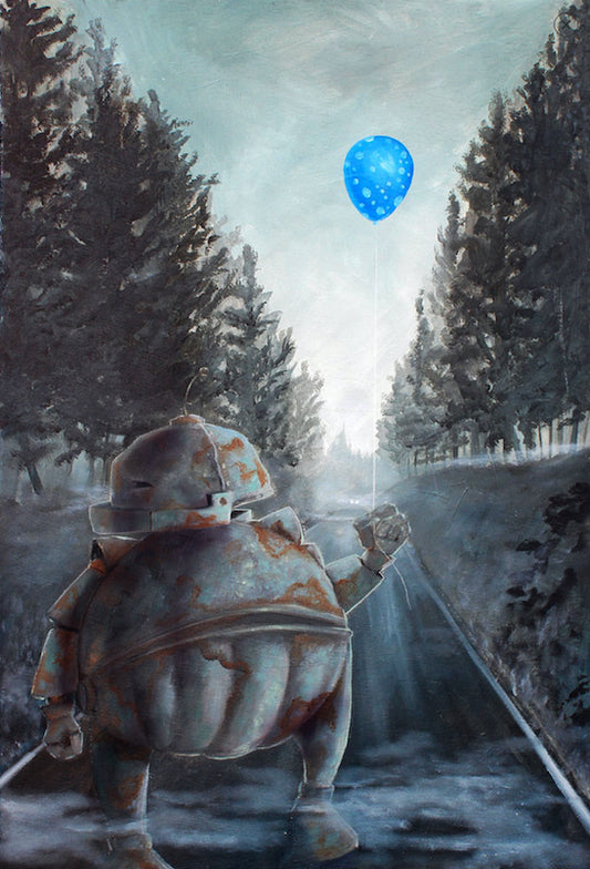 Misty Blue Balloon Bot
