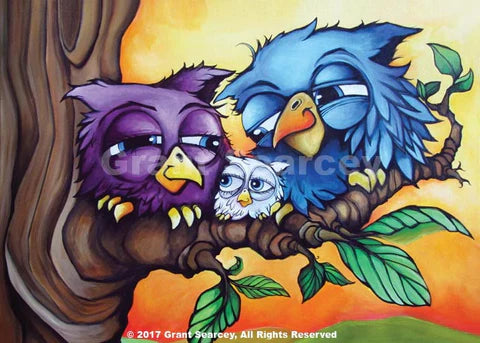 Owl Family