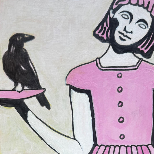 Pink Bird Girl