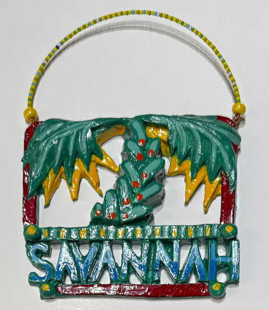 Wall Charm Plaque Savannah 11