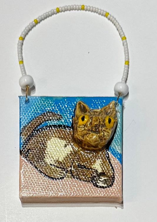 Wall Charm Small Cat