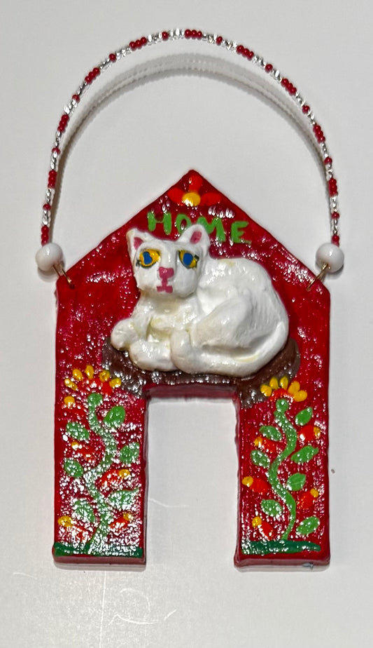 Wall Charm Critters Cat House