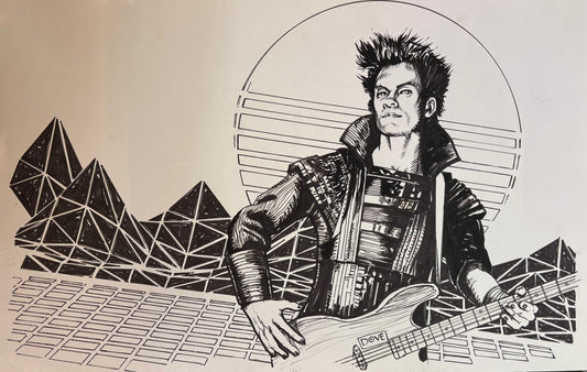 "Gordon" Mag. Cover art (Sting)