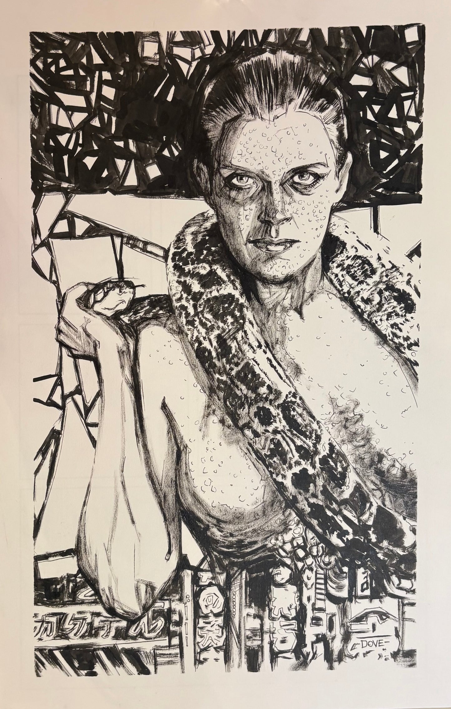 Zhora Pen & Ink