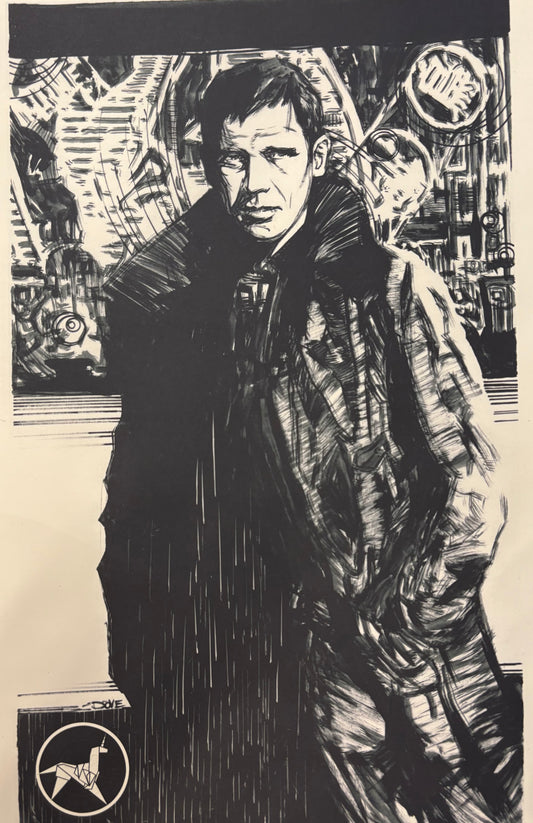 Rick Deckard B&W