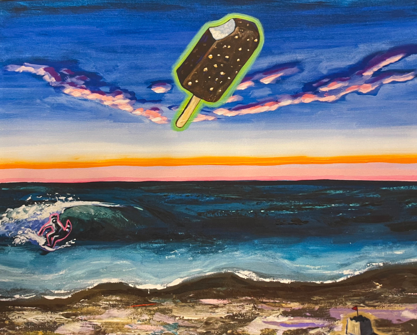 Crunch Bar Surfin Raccoon