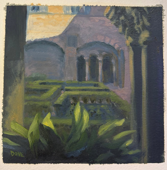 Court Yard at Dawn