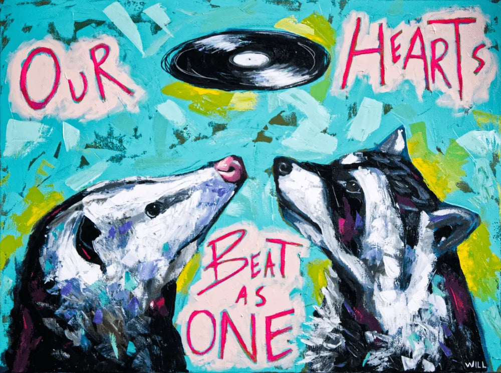 Our hearts beat as one