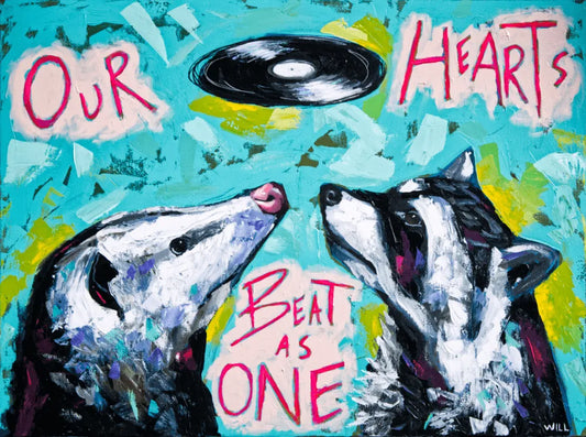 Our hearts beat as one