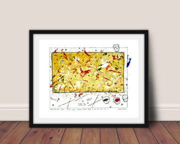 Pollock Forgot to Put the Cat Out
