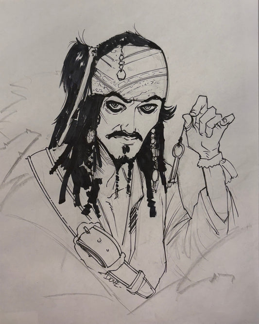Sparrow Comic Sketch 1