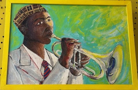 Trumpet Man by John M. Mitchell