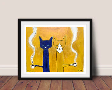 Two Coffee Cats