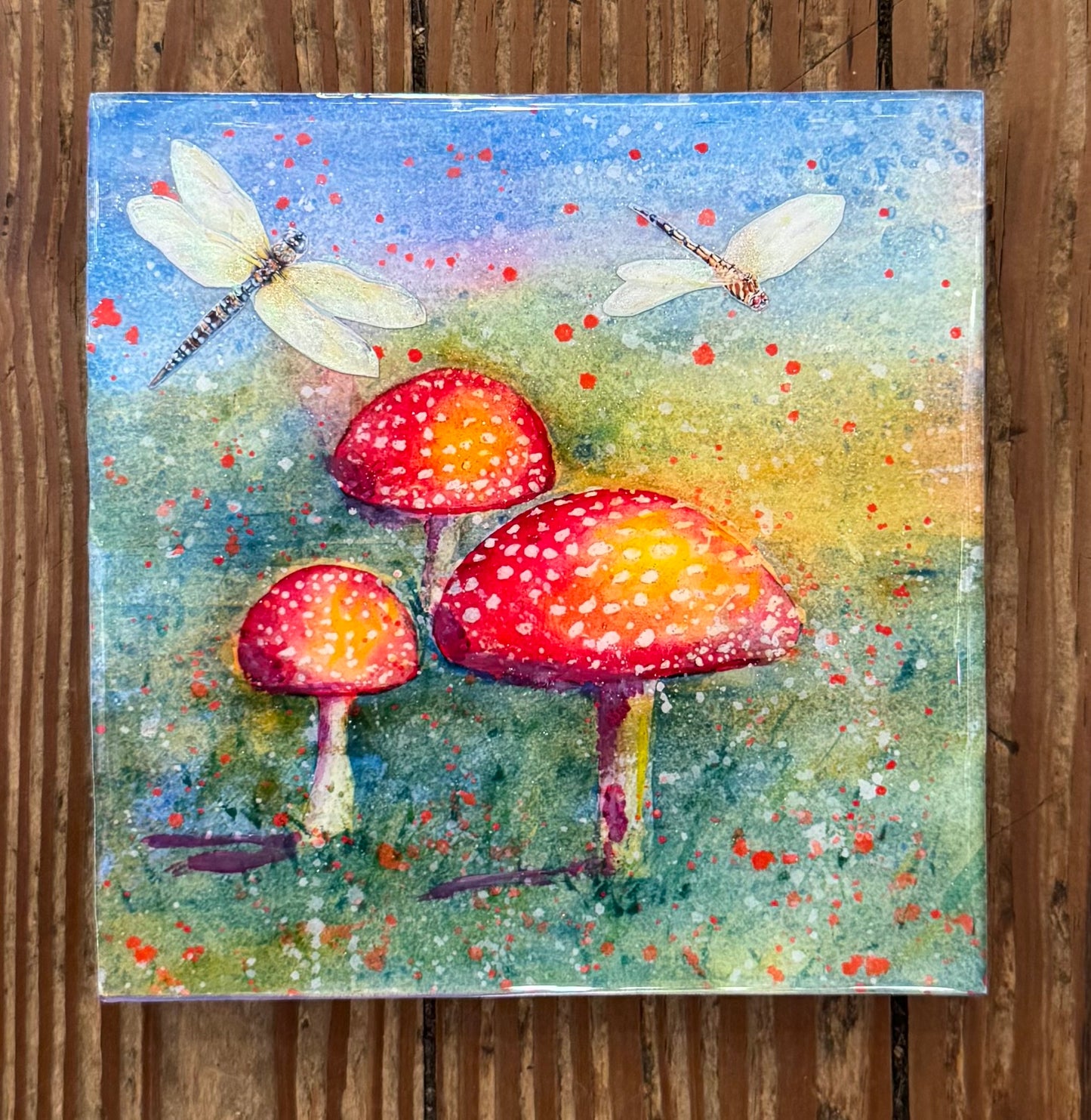 Fly Amanita Blue