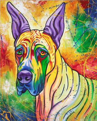 Fawn Great Dane