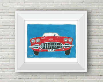 Red Corvette
